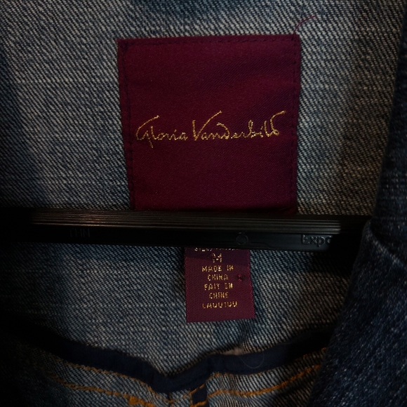 GLORIA VANDERBILT ♡ Ladies Denim Jacket - Picture 2 of 9